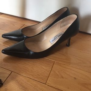 Jimmy Choo size 6.5 AGNES Patent Stiletto